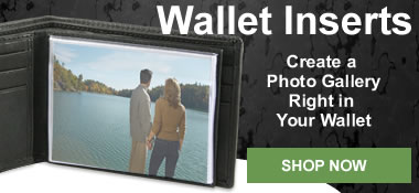 WalletGear Bifold Photo Wallet Inserts